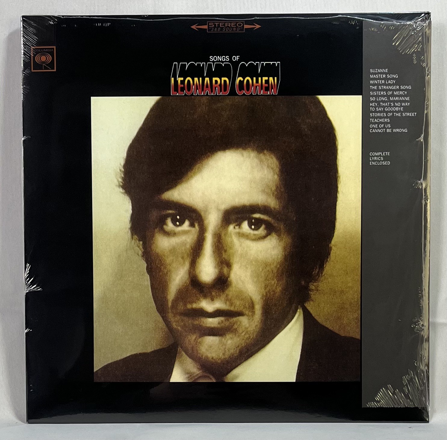 Leonard Cohen Vinyl Record